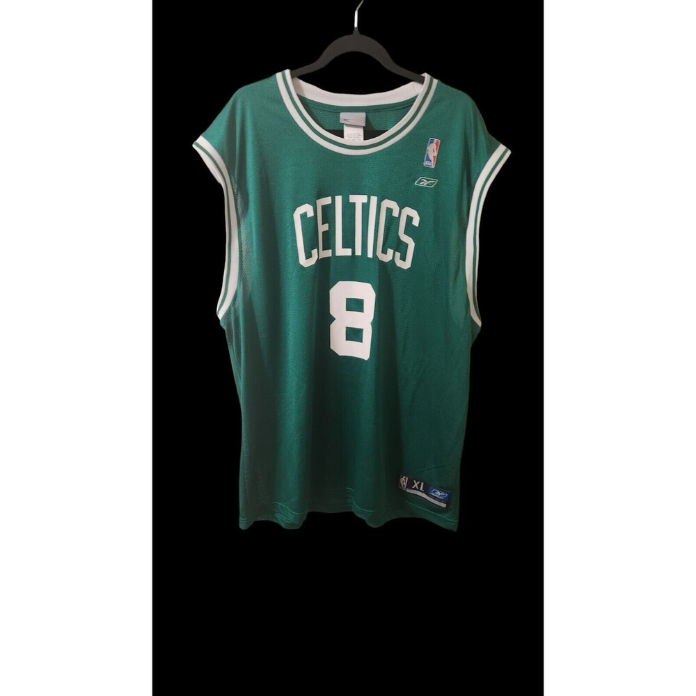 Reebok ANTOINE WALKER No. 8 BOSTON CELTICS (Size XL) Jersey GREEN